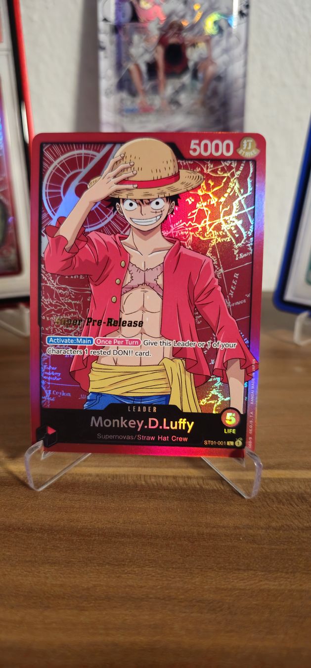 Bandai Carte collezionabili: One Piece TCG Super Pre-Release Leader Set – Usato da Thierachern venduto da YokaiStore 1