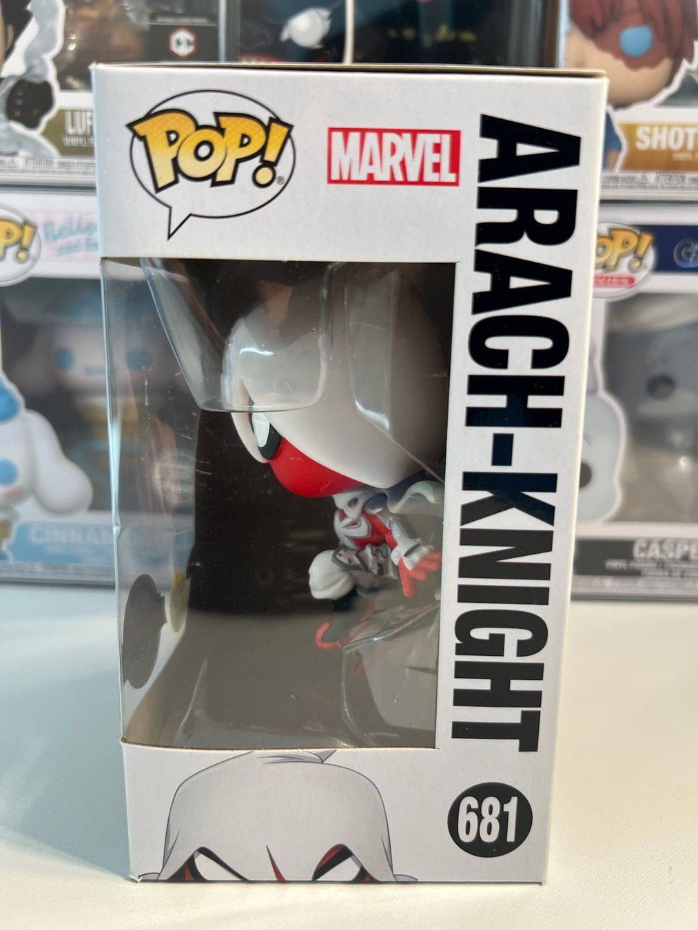 Funko Figuren: Funko POP! Marvel Infinity Warps Arach-Knight Glow Limitée – Gebraucht aus Le Mouret von perfectbijou 3