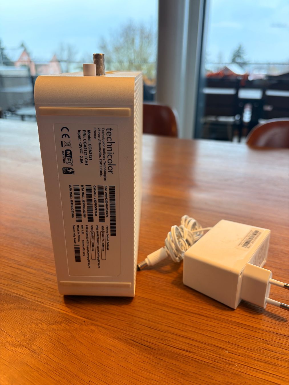 Modem & Router: Technicolor CGA2121 Kabelmodem WLAN Router DOCSIS 3.0 inkl. – Usato da Affoltern am Albis venduto da daniel.farganus