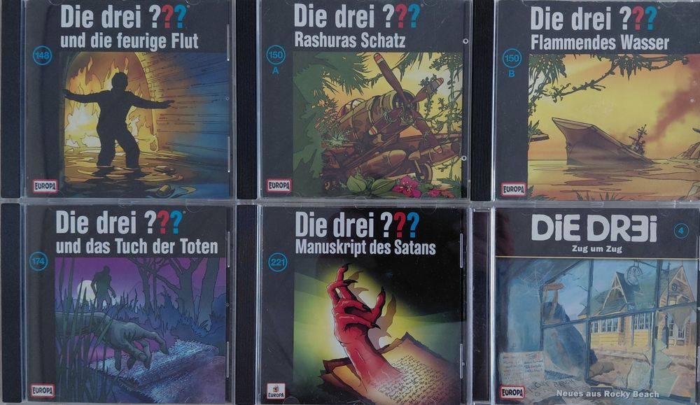 Die drei Fragezeichen (6 Abenteuer) (Gebraucht) in Mellingen für CHF 30 ...