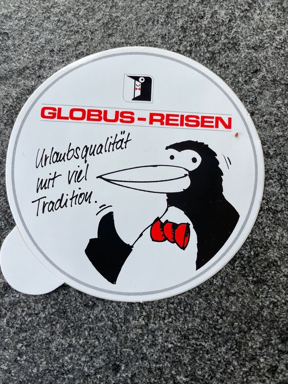 Globus-Reisen vintage Abziehbild, Sticker (Gebraucht) in Winterthur für ...