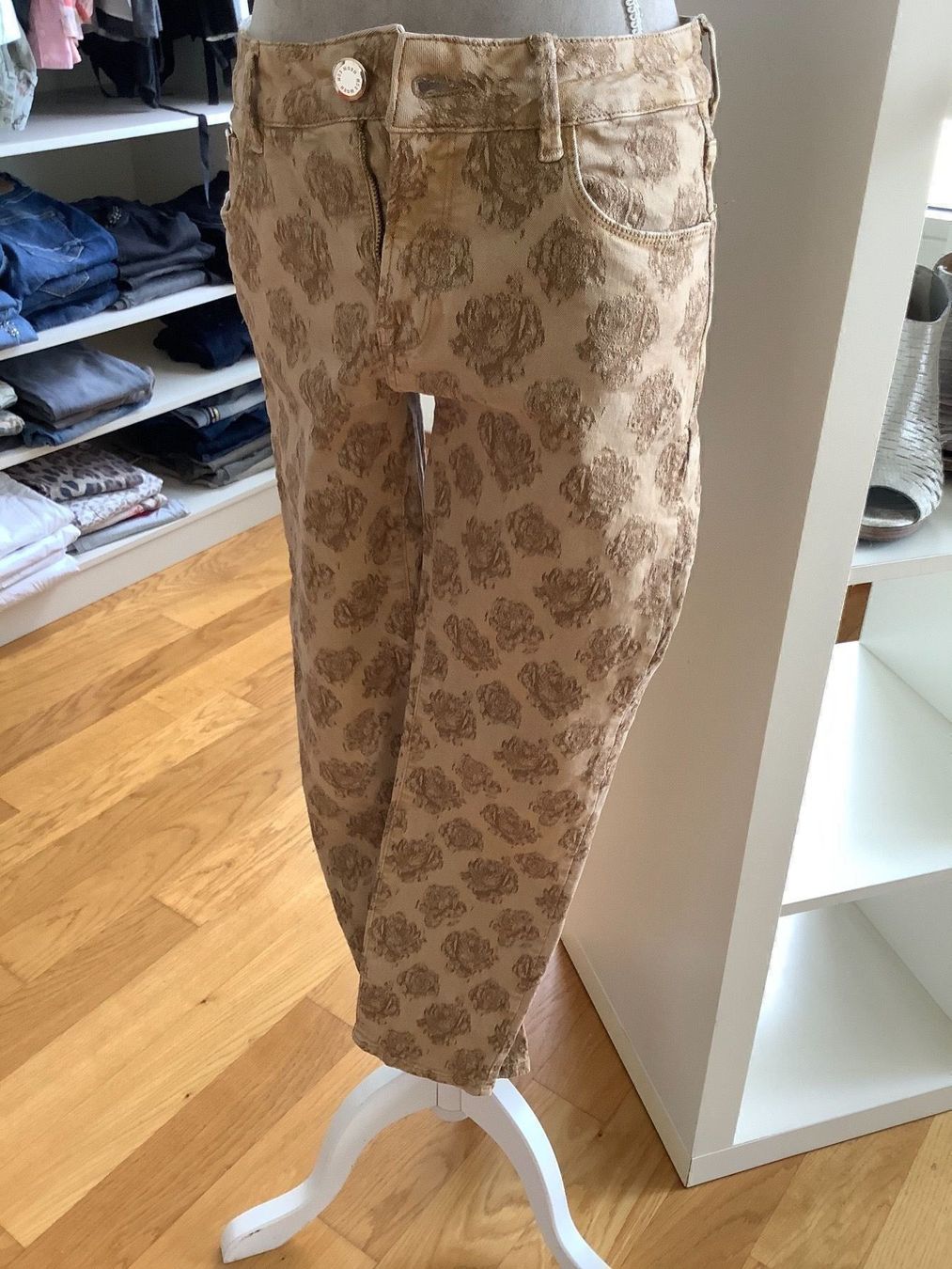 Mos mosh Hosen: Mos Mosh Jacquard Hose, beige-sand – Neu (gemäss Beschreibung) aus Kreuzlingen von shopaholicatheart_3 6