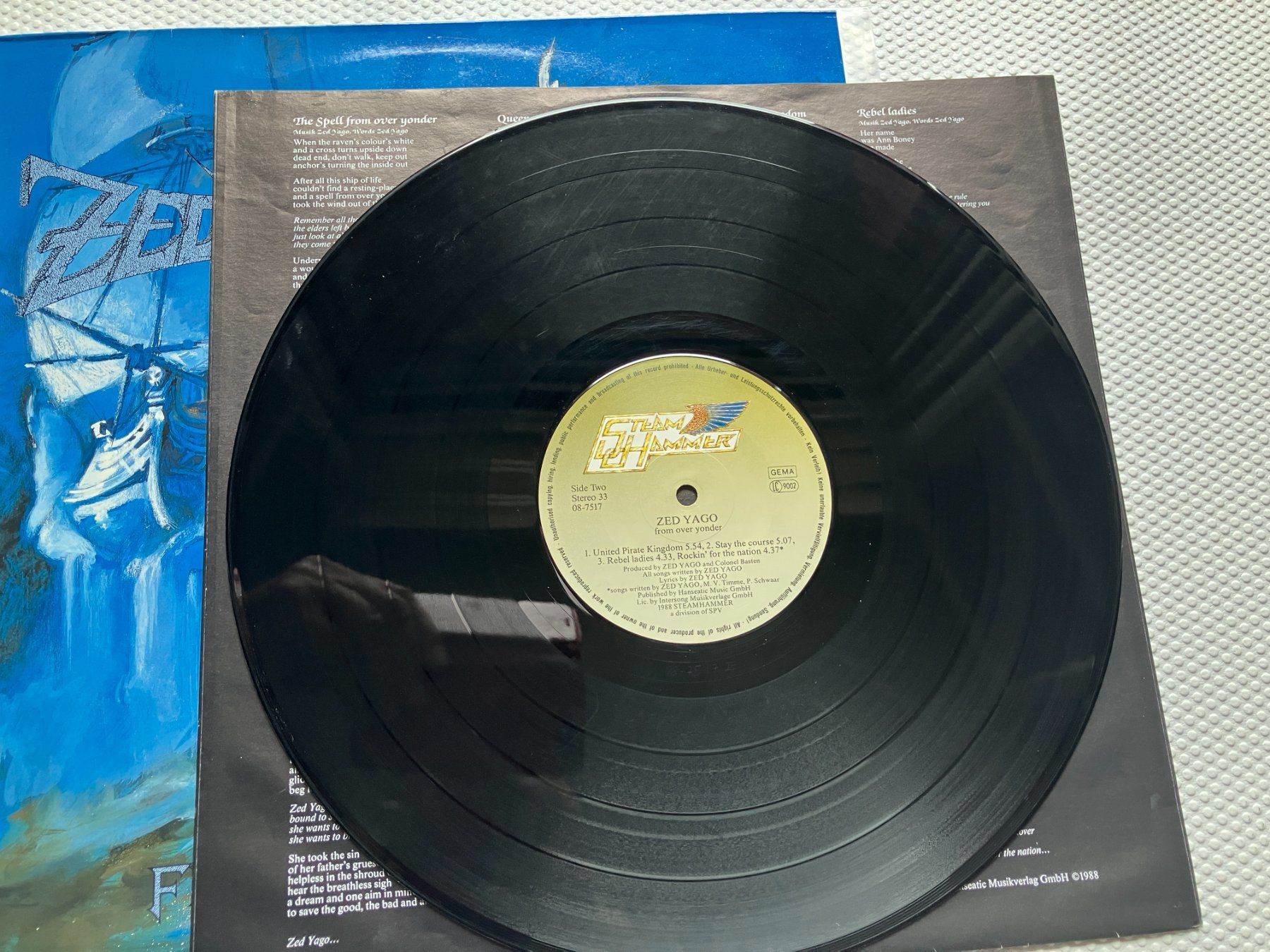 Dischi in vinile: Zed Yago – Usato da Aarwangen venduto da Jukebox3 8