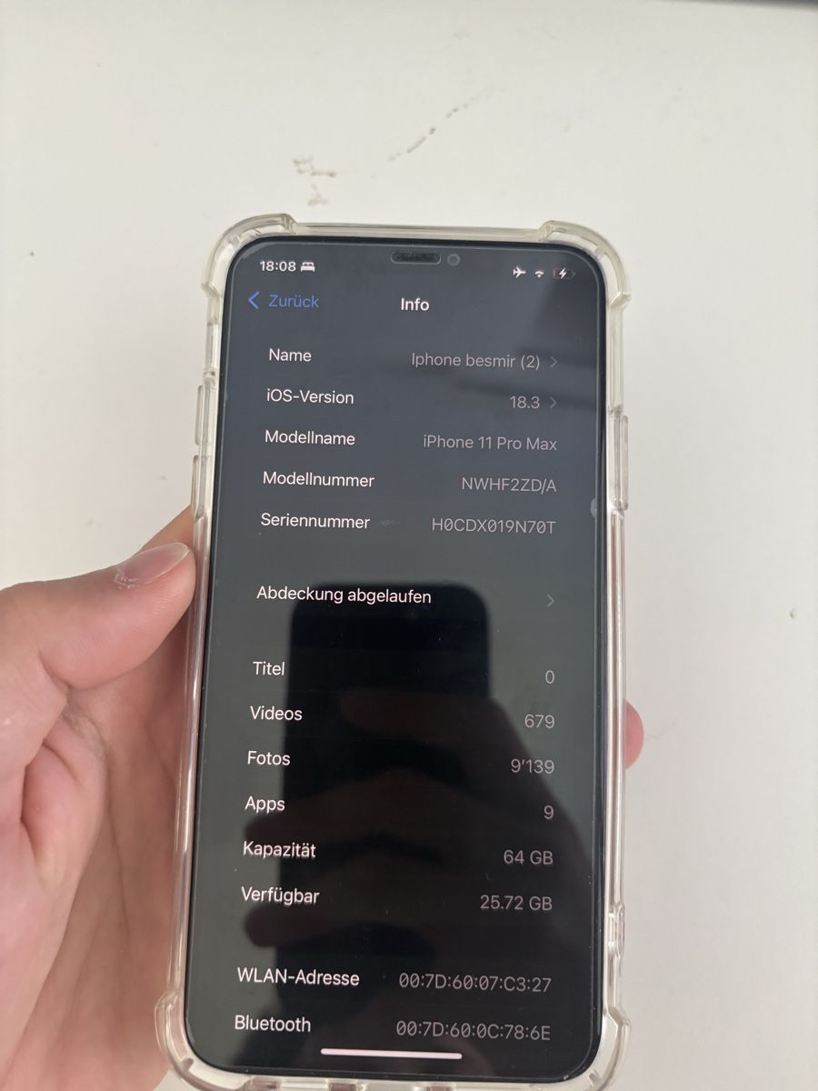 Apple Telefoni cellulari / Smartphones: iPhone 11 Pro Max, 64 GB, Silber - Top Zustand! – Usato da Zürich venduto da Bezo.zh 3