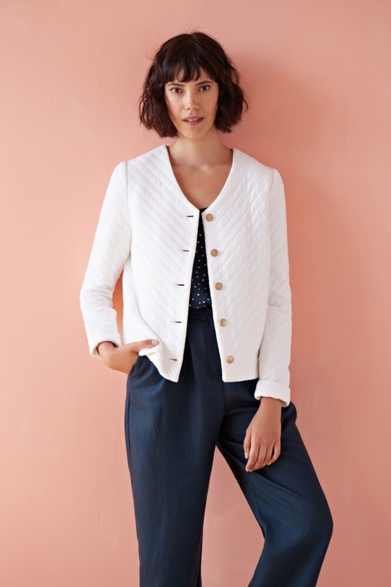 Des Petits Hauts Giacche: Veste blanche des petits hauts – Usato da Puplinge venduto da Cechth