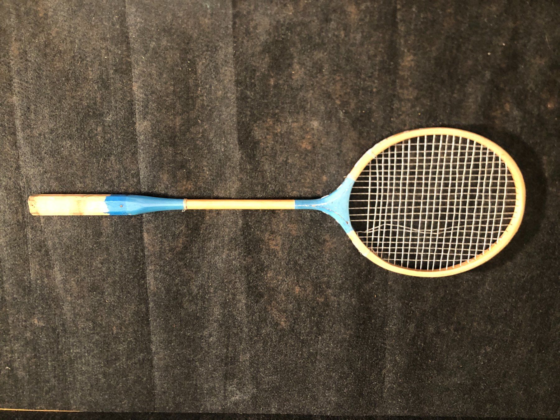 Paire De Raquettes De Badminton En Bois Vintage - Super état