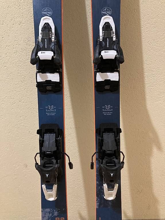 Sci: Ski+fixation+peaux Blizzard Brahma 82 – Usato da Vinzel venduto da PFrancet 1