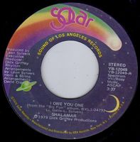 Shalamar: I Owe You One 7"