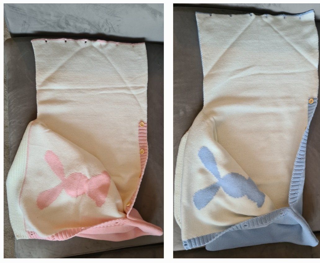 Decken: Baby Kuschelsack-Decke Häsli mit Bommel – Neu (gemäss Beschreibung) aus Winterthur von bibummi 2