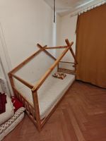 Kinderbett Holzbett Hausbett 90x200cm 