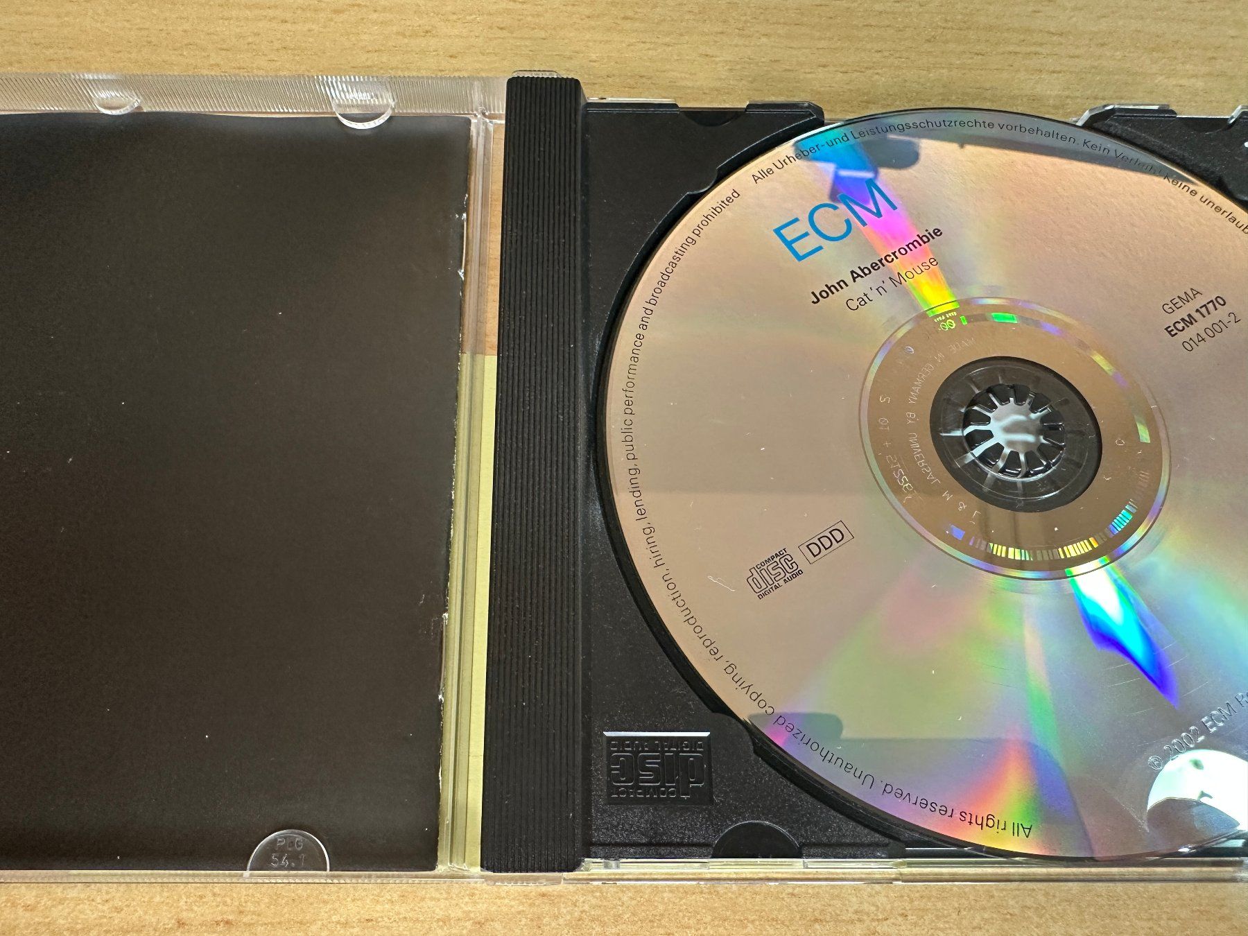 CD: K9 John Abercrombie – Cat 'N' Mouse – Usato da Rikon im Tösstal venduto da Alpenmutz 4