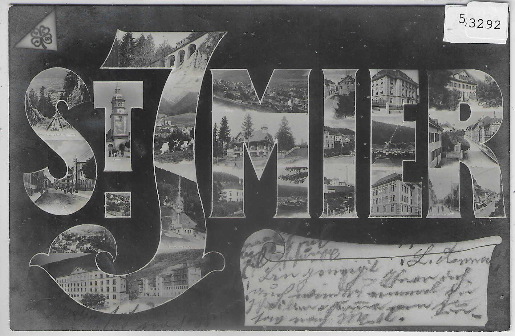 Cartes postales: St. Imier - Multiview 1904 – D'occasion à Ettingen par Kartenplanet