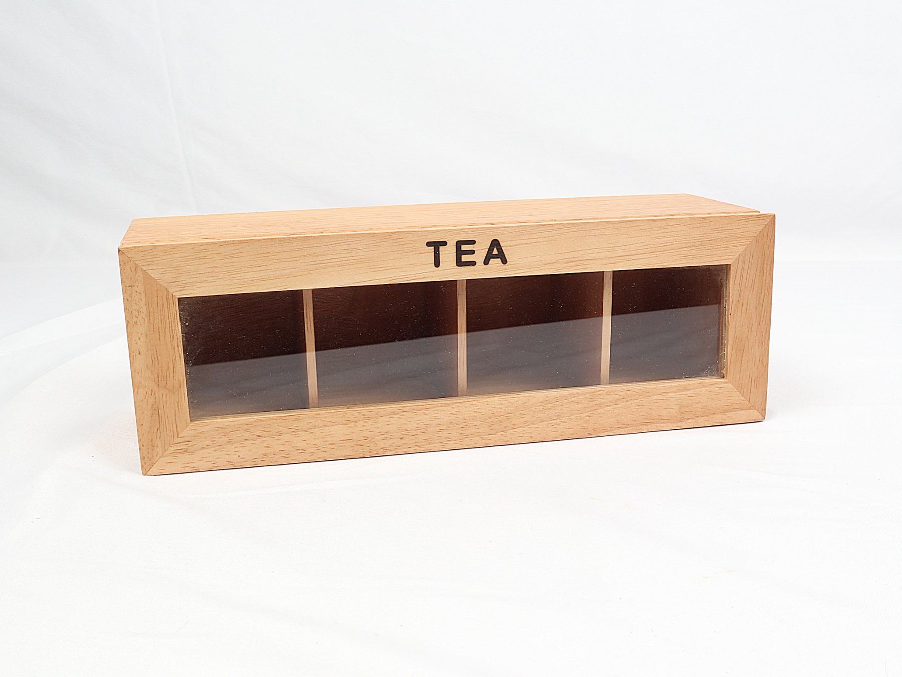 Recipients et similaires: HOLZ Teebeutelaufbewahrungsbox mit 4 Fächern – Neuf (Voir description) à Steinen par Restwert_Steinen