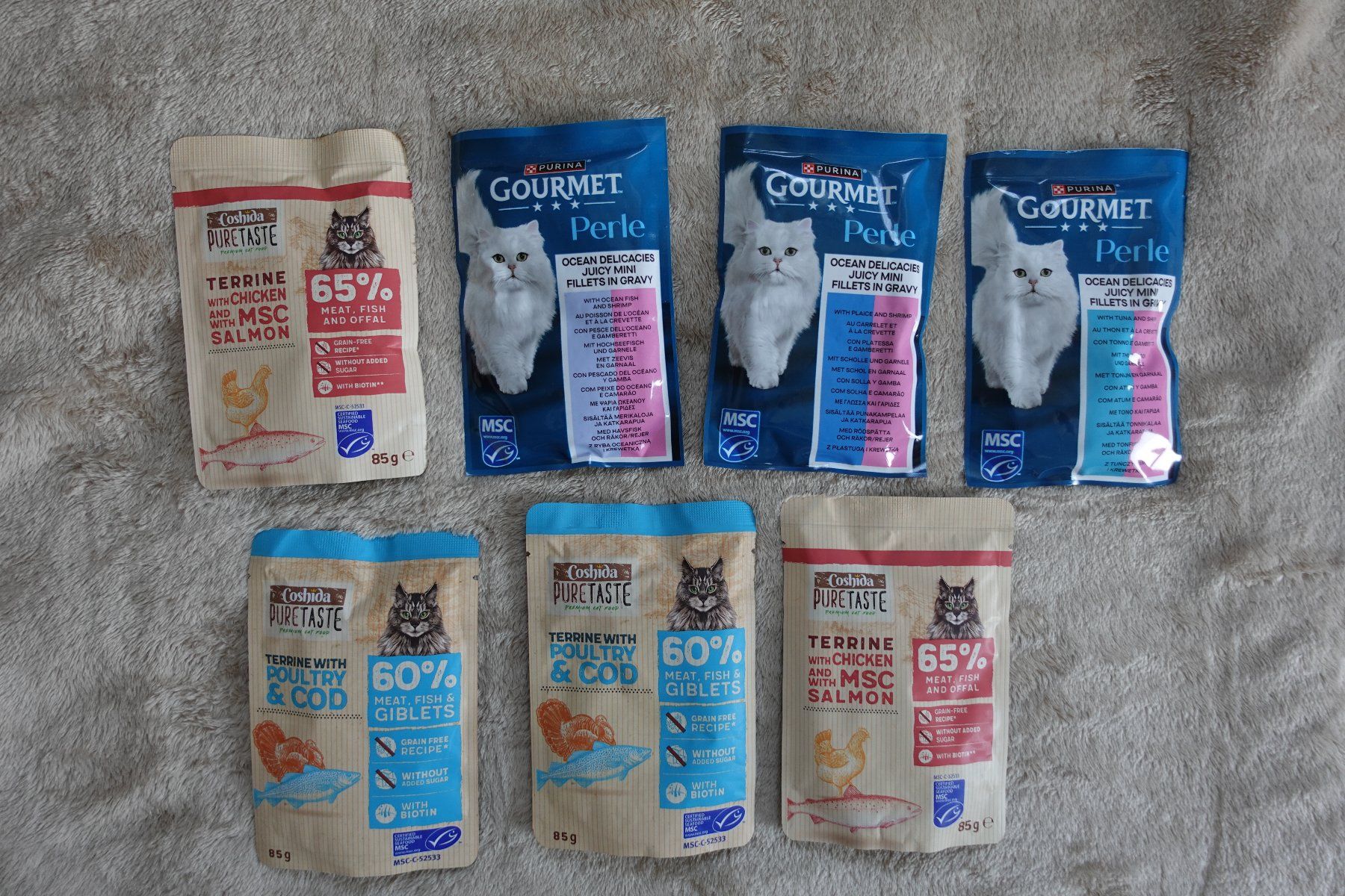 Futter: 1 neues 12 teiliges Katzenfutter Set – Neu (gemäss Beschreibung) aus rorschach von Babsi64 1