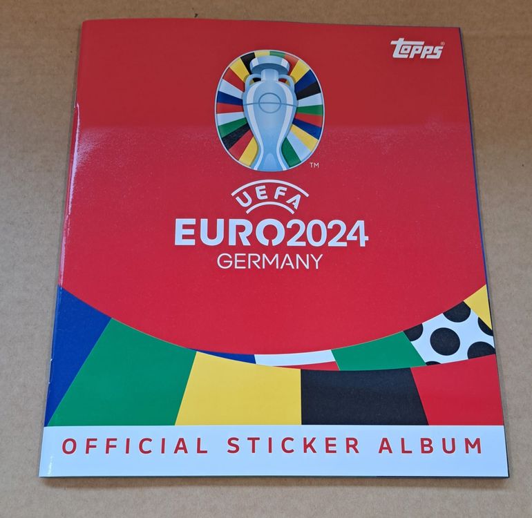 Topps EURO 2024,offizielle Serie, fehlende Sticker bestellen Kaufen