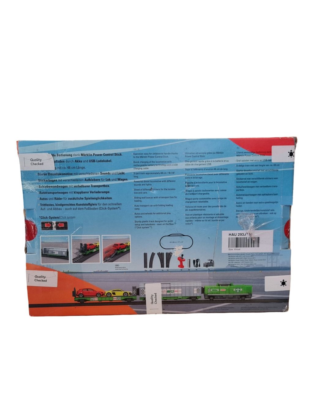 Märklin Modelleisenbahnen: MÄRKLIN Startpackung Autotransport – Neu (gemäss Beschreibung) aus Wangen b. Olten von Restwert_Wangen 1