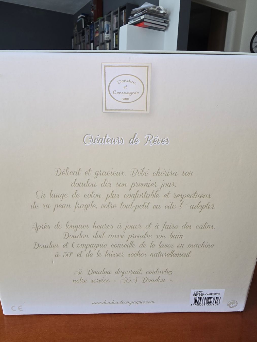 Giocattoli: DOUDOU OURSON NEUF EN LIN – Nuovo e nell'imballaggio originale da CORGEMONT venduto da hoodoo2007 1