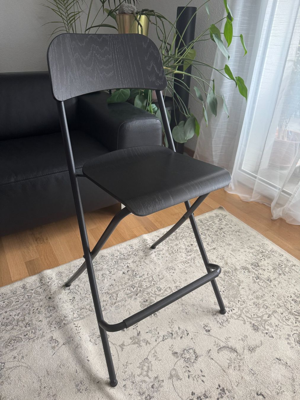 Ikea Sgabelli: 2x Barhocker, klappbar, FRANKLIN, schwarz, 63 cm – Nuovo (secondo la descrizione) da Zufikon venduto da and_zcf5 1