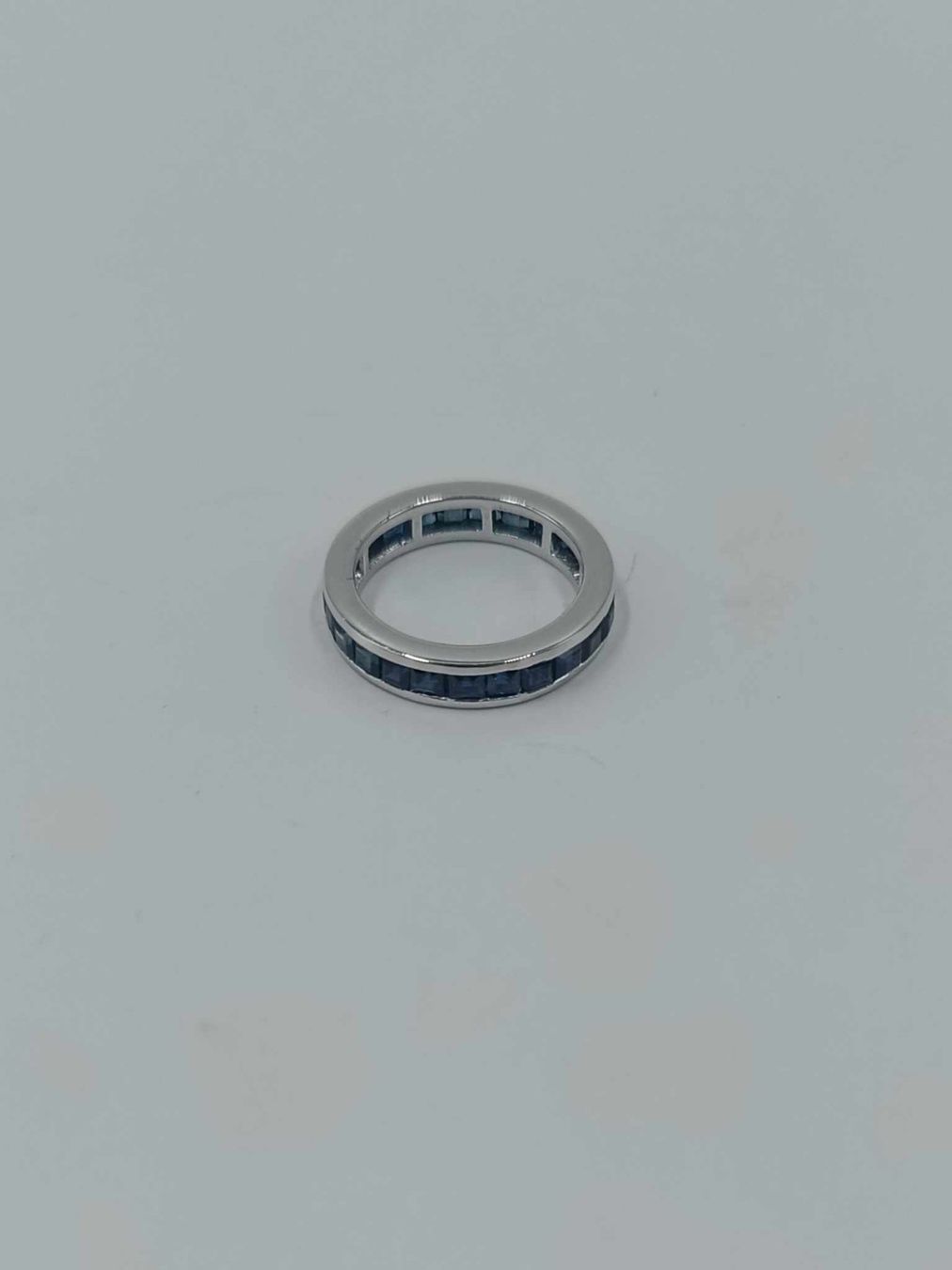 Anelli: ALLIANCE SAPHIR RING IN 750 WEISSGOLD – Usato da Luzern venduto da EdiGem 5