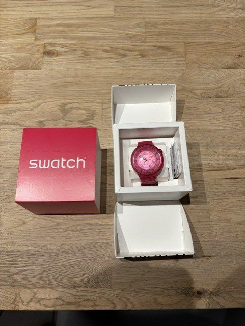 Swatch Orologi: Swatch-Uhr Pink Joy – Usato da Dietlikon venduto da gormiti10