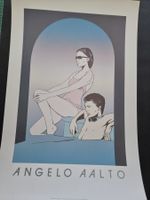 Perry King (*1938) Angelo Aalto The Pool“ PLAKAT