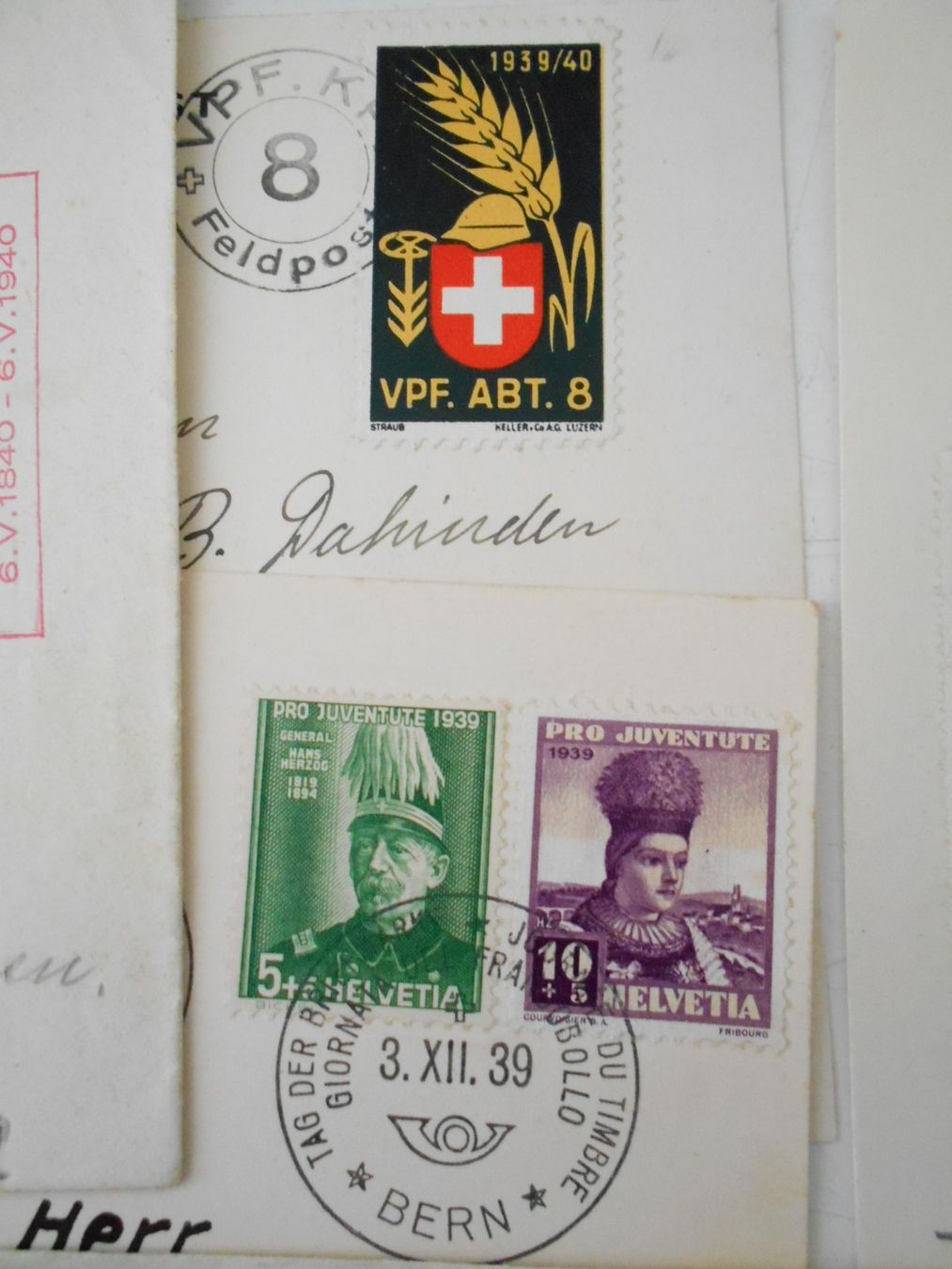 Tutti i francobolli: Briefmarken Lot 1940 er Jahre – Usato da Hünibach venduto da vielesachen 5