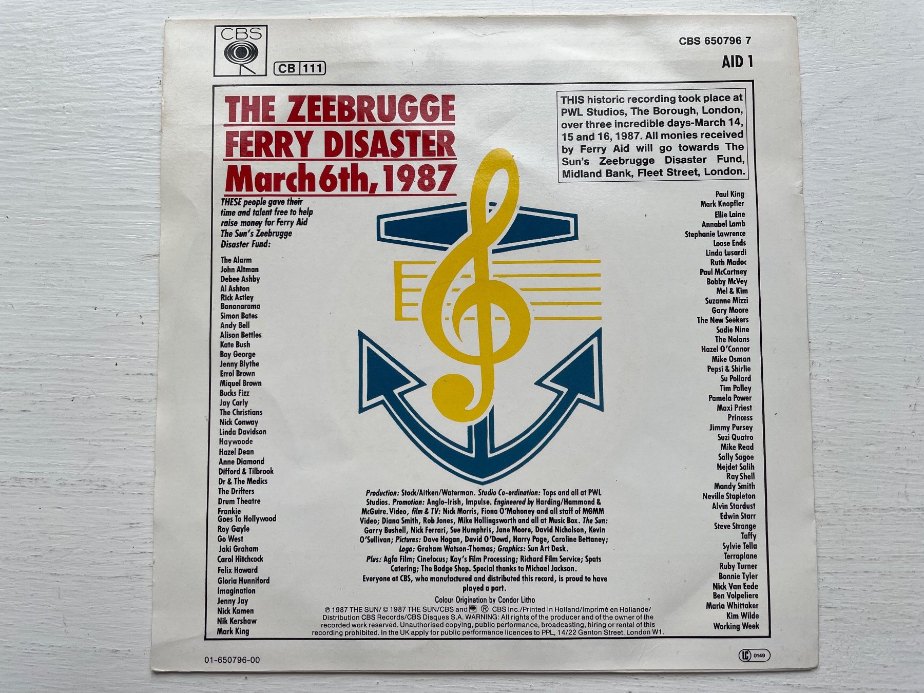 Dischi in vinile: Ferry Aid - Let It Be - 7" Single, 1987 – Usato da Zürich venduto da Andy_t71 1