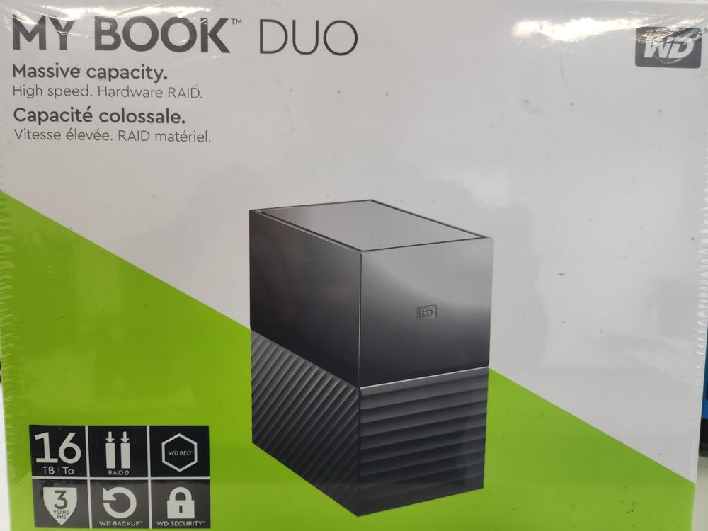 My Book Duo 16TB | Kaufen auf Ricardo