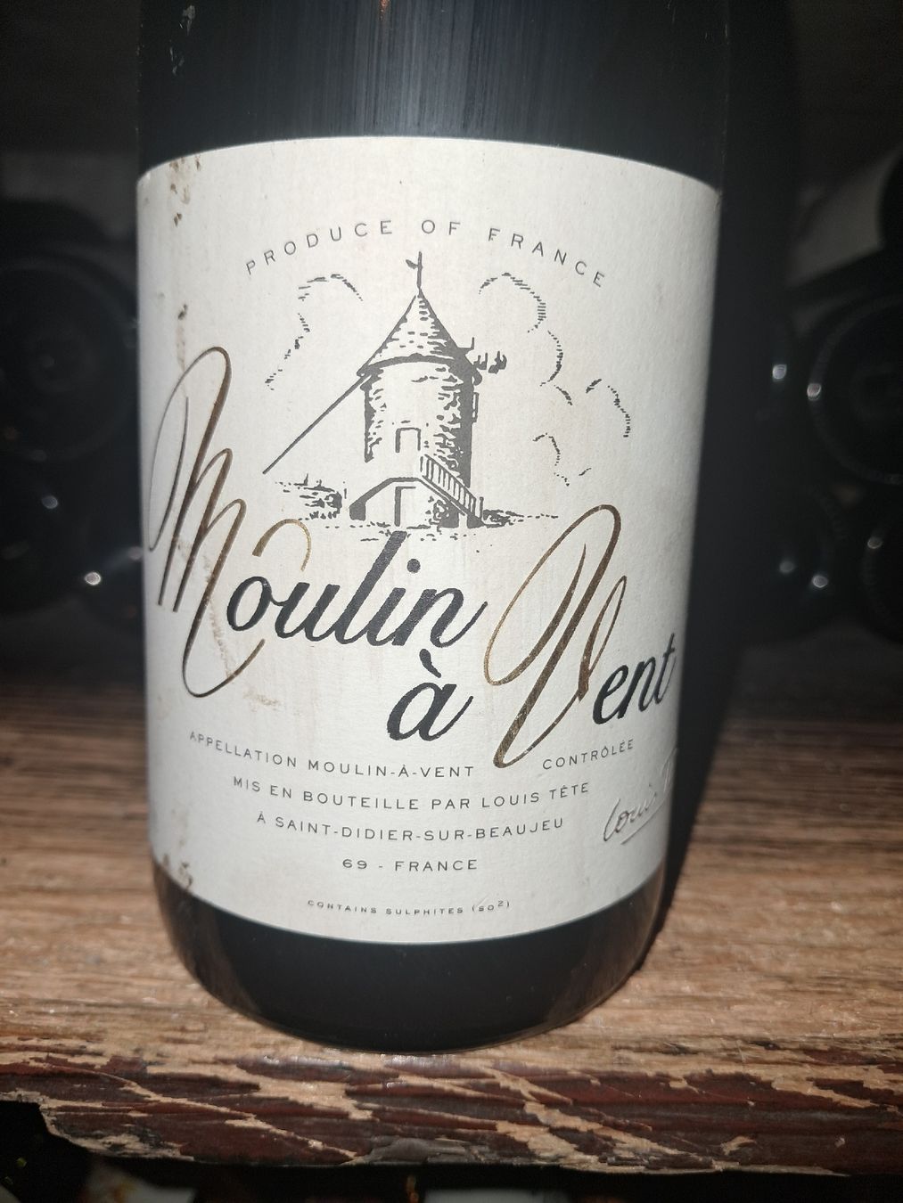 Vino: Moulin-à-Vent maison Louis Tête 2007 – Nuovo e nell'imballaggio originale da Le locle venduto da juliensaran 1