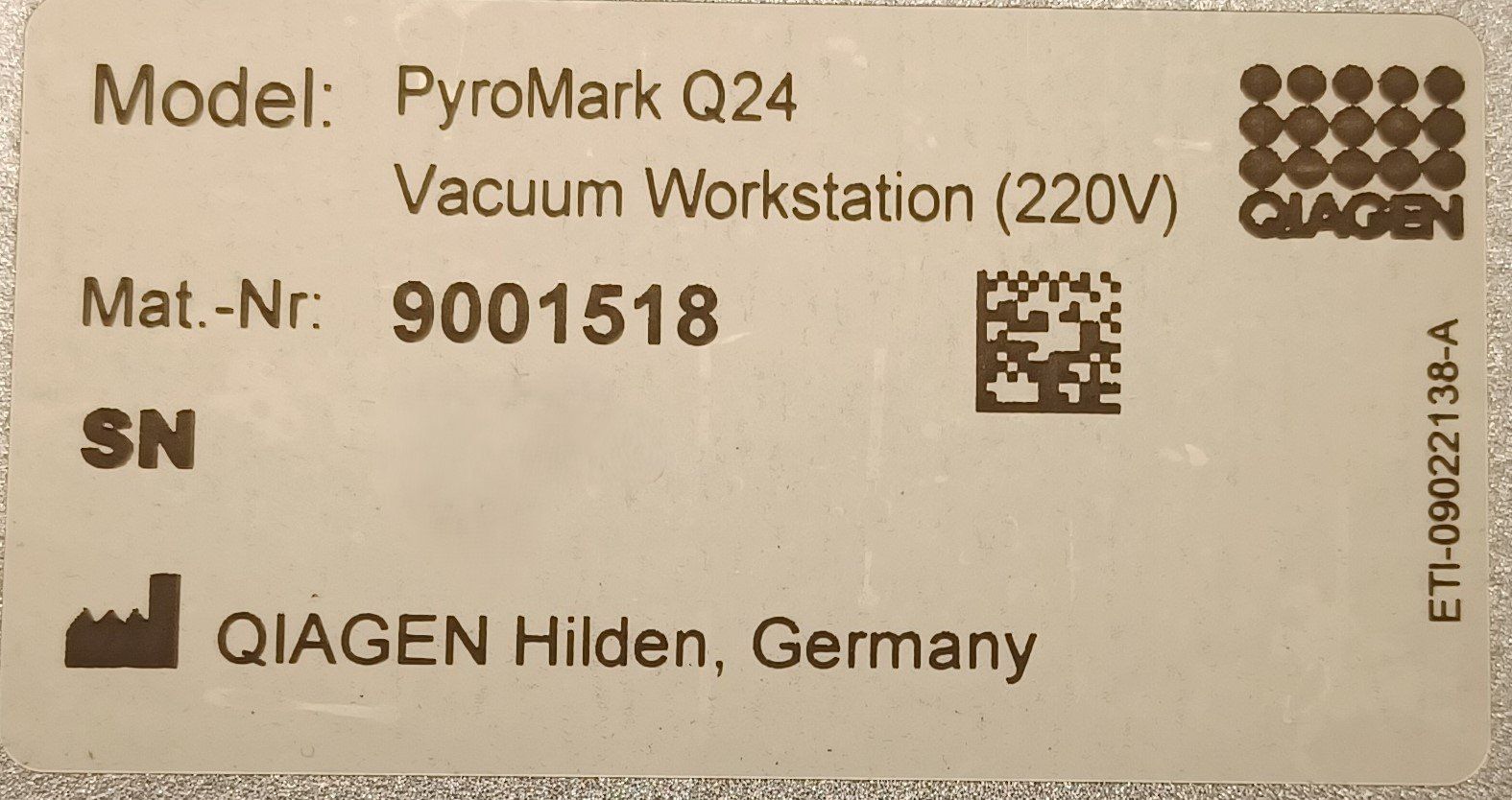 Accessori da laboratorio: Qiagen PyroMark Q24 Sequencer – Difettoso da Niederdorf venduto da LeptonAG_Labor 9