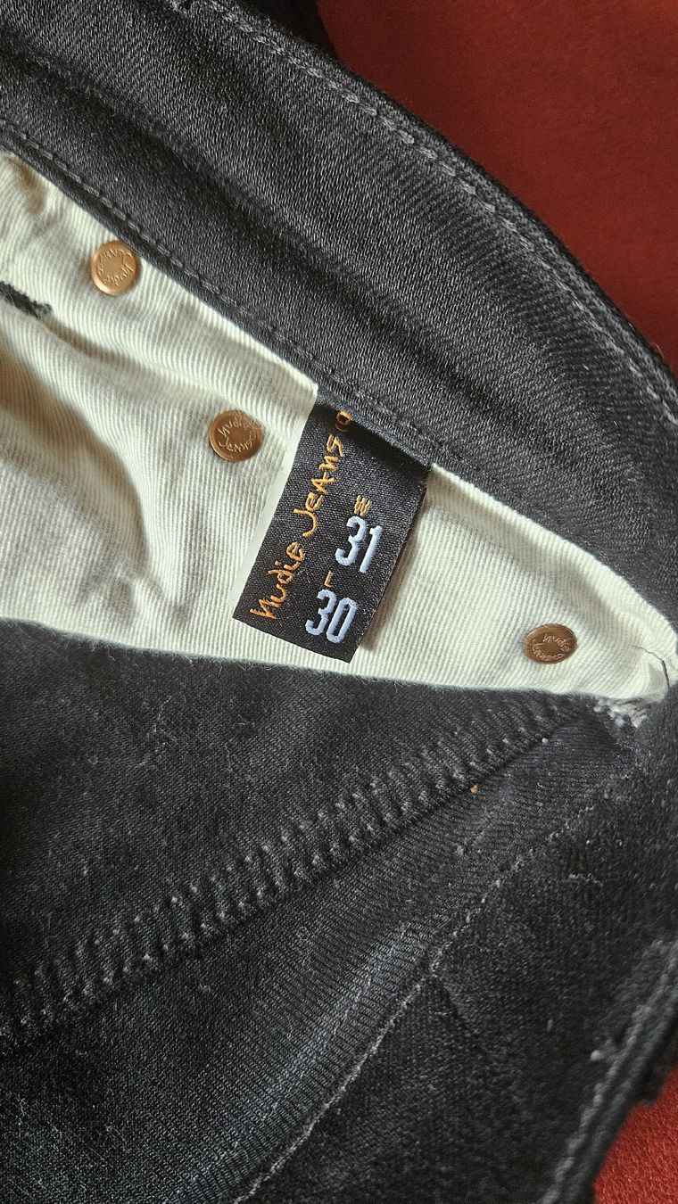 Jeans: Nudie Jeans slim 31/32 schwarz – Nuovo (secondo la descrizione) da Egerkingen venduto da OttoderBerserker 2