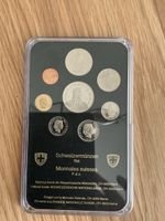 Schweizer Münzsatz 1984 Stgl. Im Kassette Gut 👍