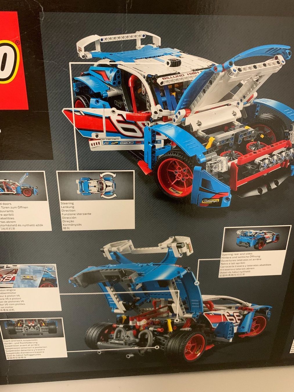 Giochi: Grosser Lego Technic Rallye Rennwagen – Nuovo e nell'imballaggio originale da Wegenstetten venduto da Sportcrispy 1