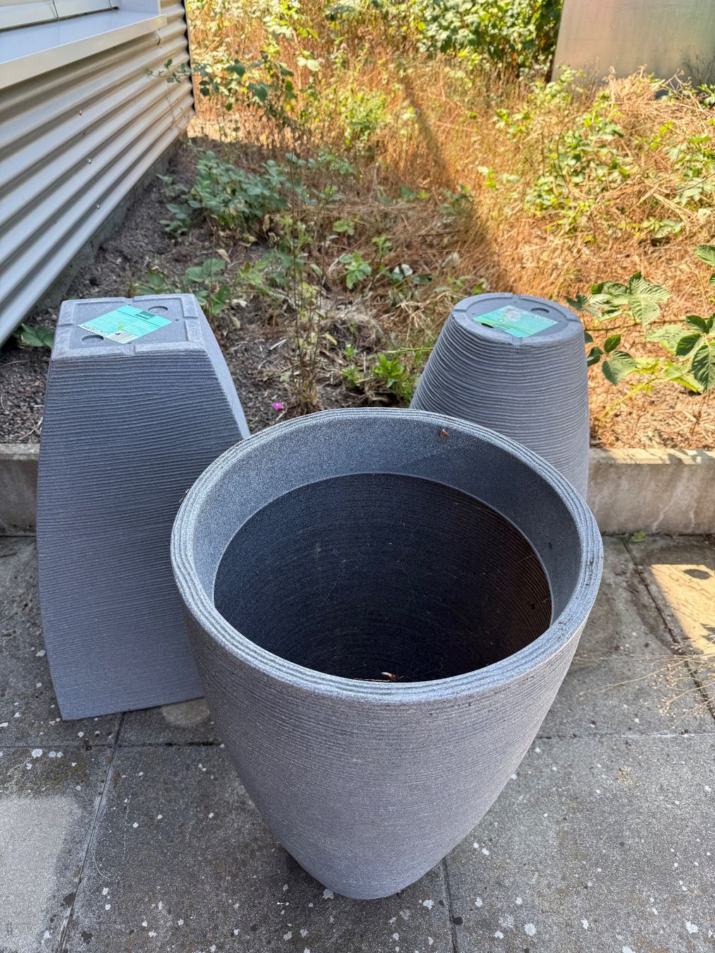Blumentöpfe: Gardenline Planzentöpfe 60cm Anthrazit – Gebraucht aus Wiesendangen von Kleine11 5
