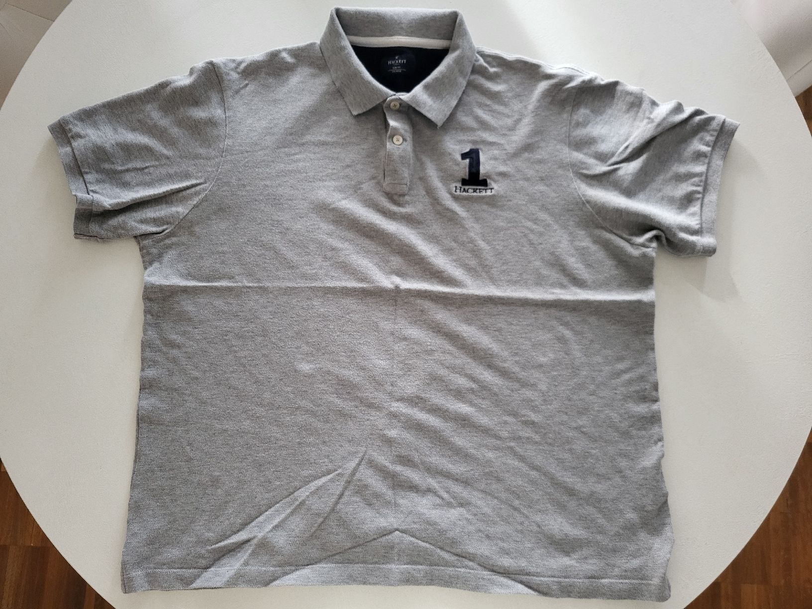 Hackett Magliette Polo: Hackett London Polo Shirt Grau – Usato da Basel venduto da Ywana