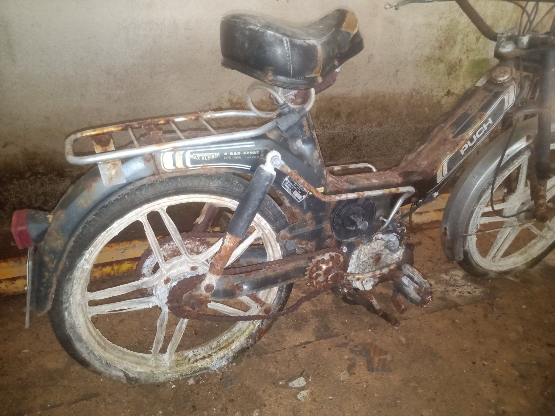 Puch Mofas: Dekoration Puch Maxi S – Gebraucht aus Reichenburg von finden001 2