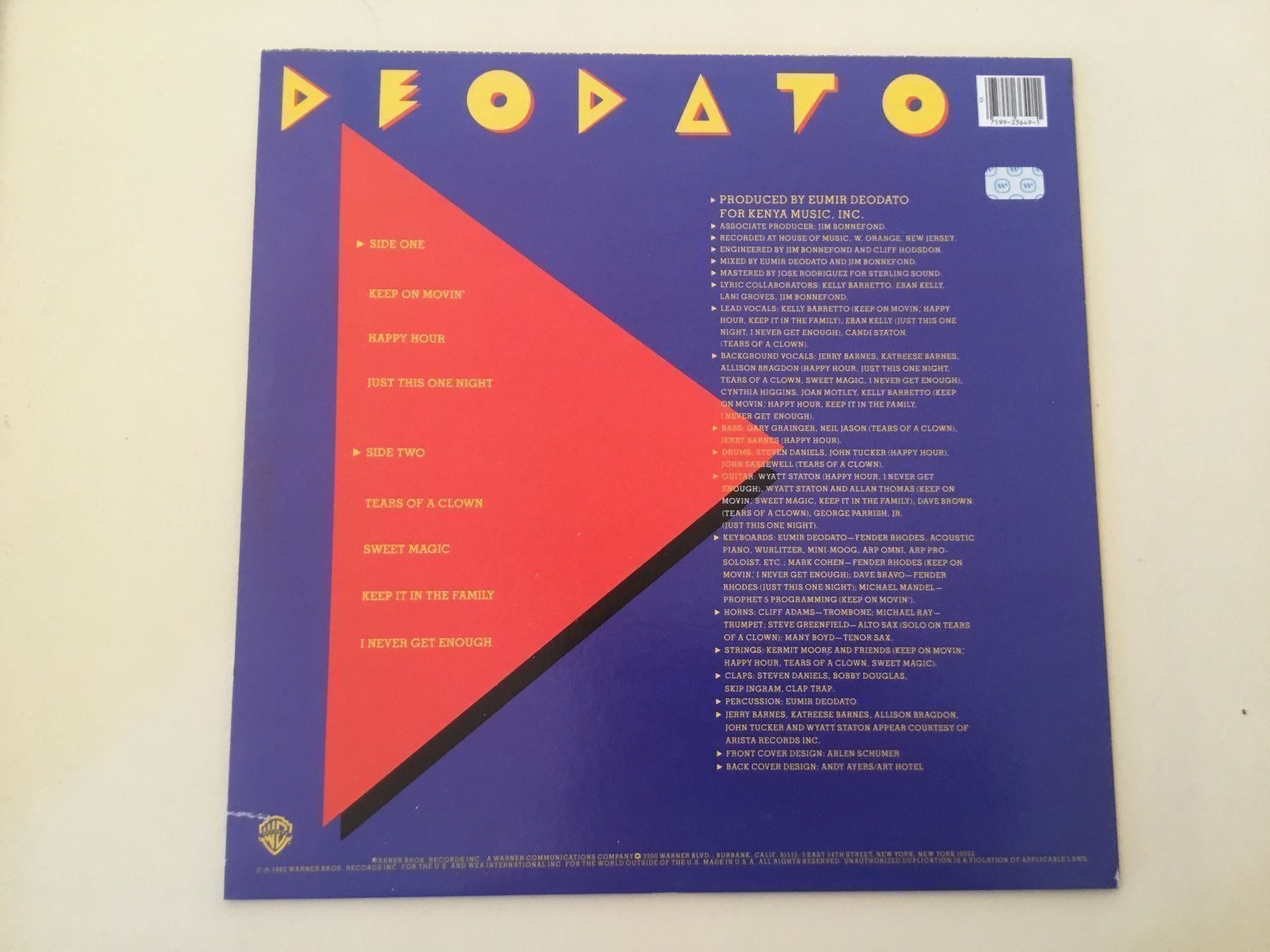 Schallplatten: Deodato / Happy hour – Neu (gemäss Beschreibung) aus Kreuzlingen von Schuggerman 1