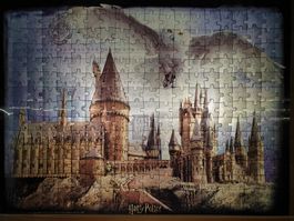 Harry Potter Puzzle 3D, Schloss Hogwarts, Komplett, 300 Teil