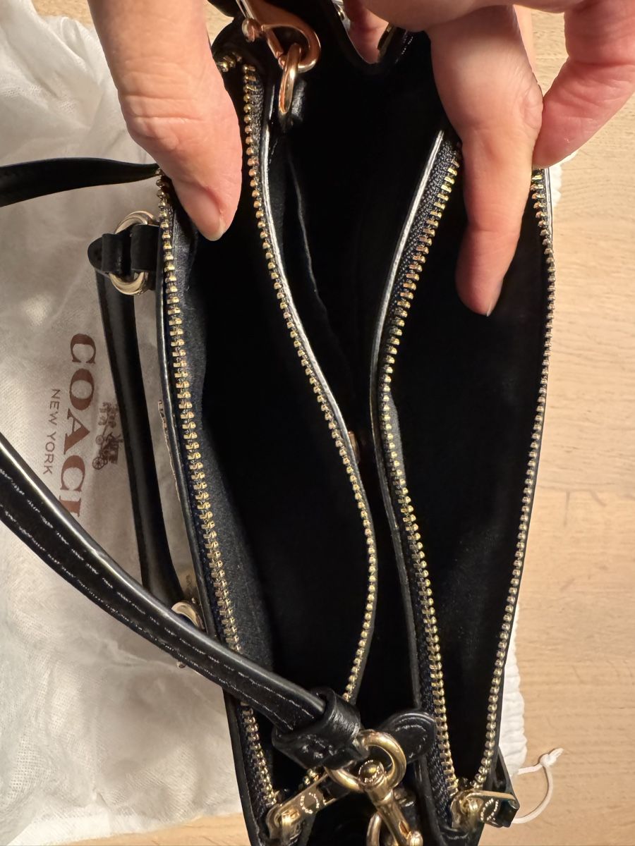 Coach Borse da donna: Handtasche Coach braun schwarz  – Usato da Hausen am Albis venduto da Mely182 1