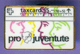 PTT   Taxcard  pro juventute
