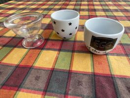Eierbecher 3 zusammen