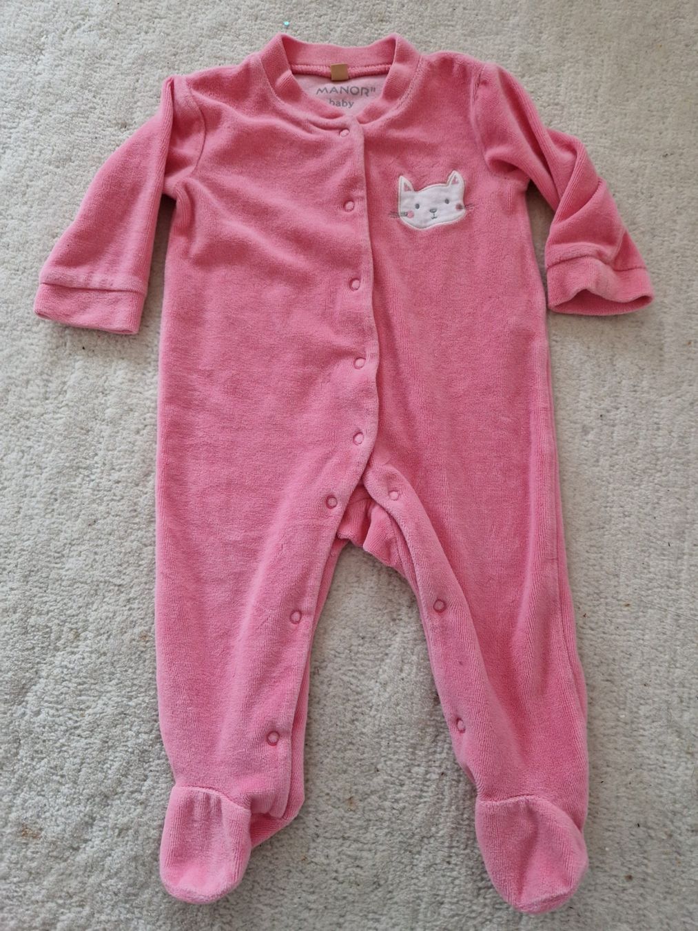 Pyjamas & Ähnliches: Strampelanzug, Gr. 68,  Strampler, Manor, Pyjama, Plüsch – Gebraucht aus Arlesheim von Vera6