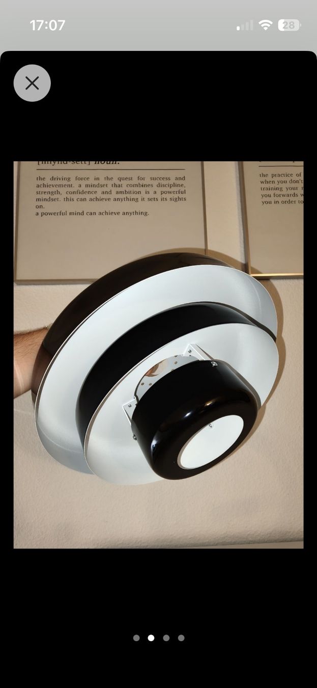 Lampadari & plafoniere: Schwarze Design Lampe, ein echter Hingucker - Neuwertig – Usato da Lausanne venduto da cdimartino 3