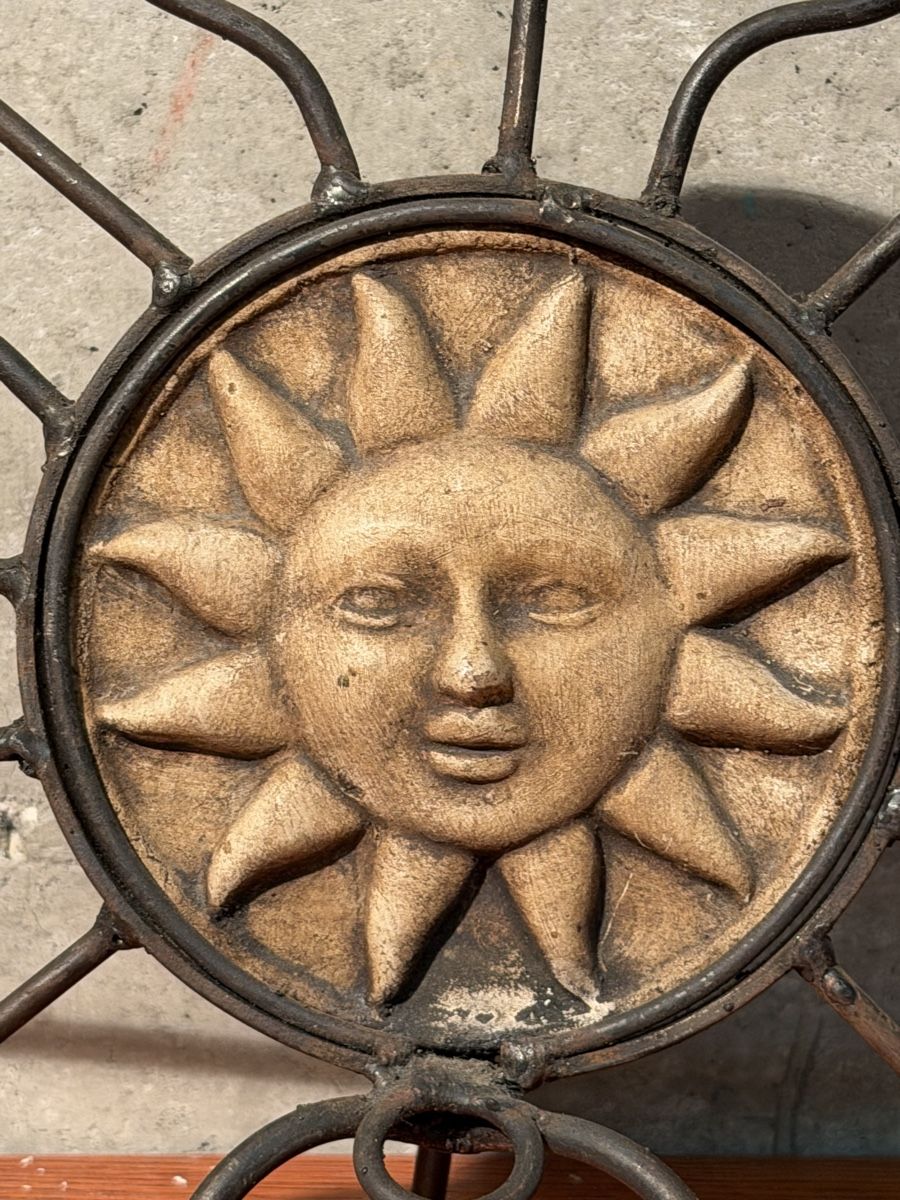 Portacandele: Rustic Sun Candle Holder – Usato da Lausanne venduto da vas_mbk2