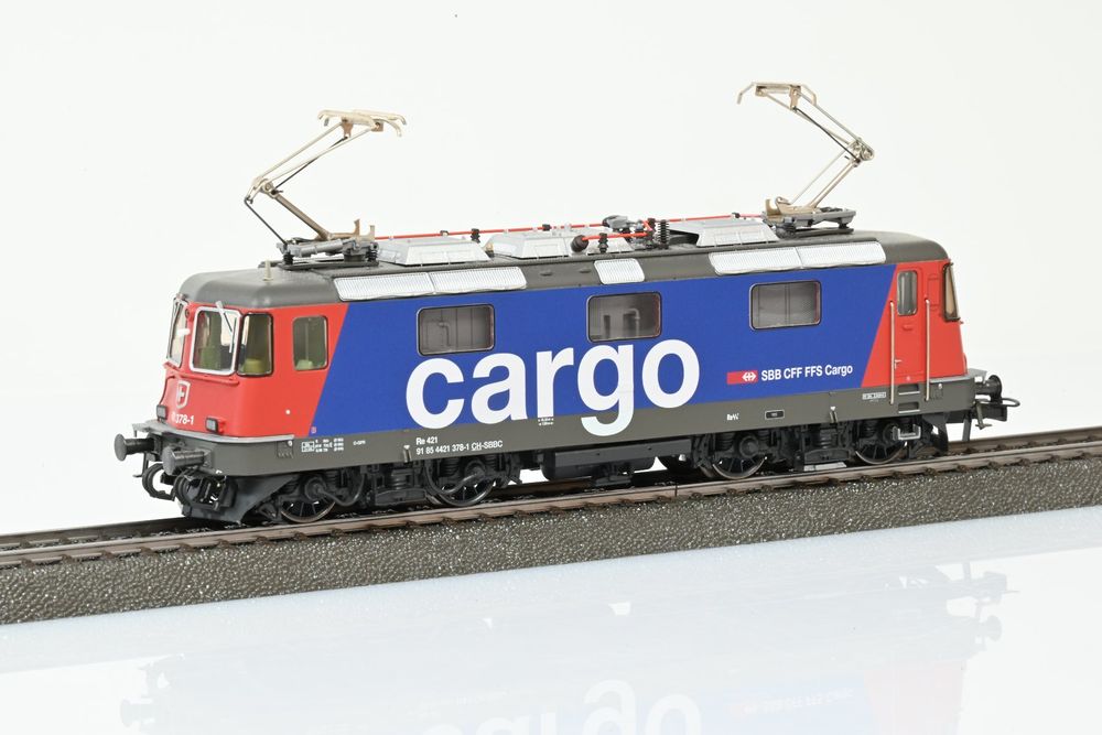 Locomotive électrique Trix 22846 Re 421 CFF SBB Cargo, échelle HO 1/87, Digitale Sonore, époque VI