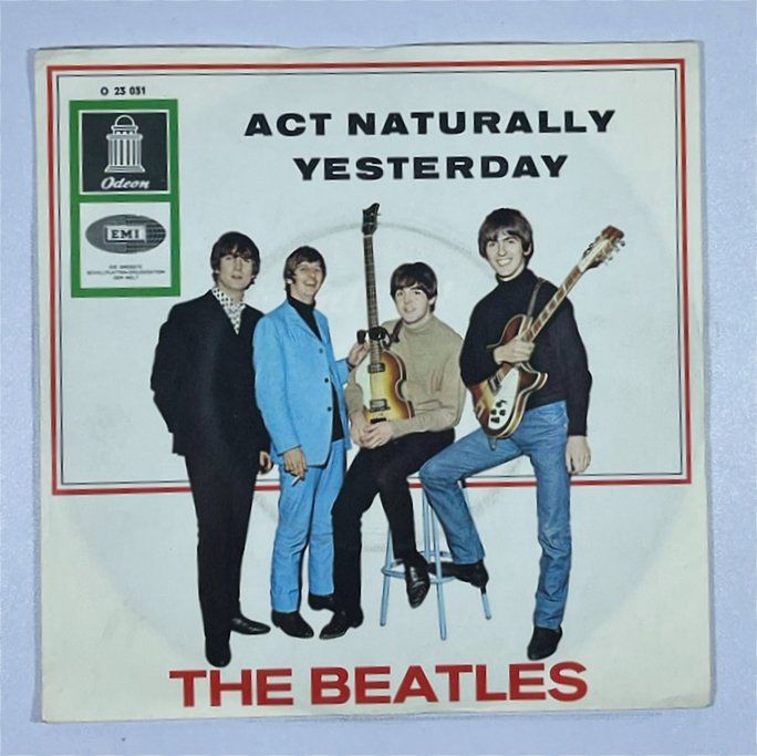 Dischi in vinile: Single: THE BEATLES - Act Naturally / Yesterday – Usato da Frenkendorf venduto da Yard-Sale-2000