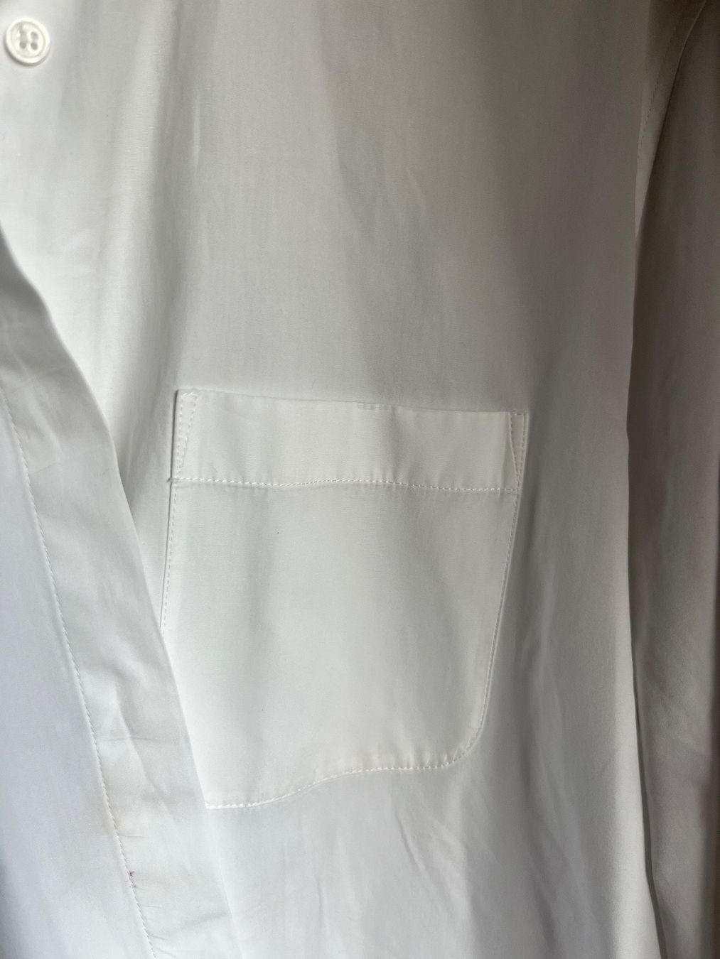 Max Mara Camicette: Weiße Max Mara Bluse 46. – Usato da Saanen venduto da SoniaMichaela 4