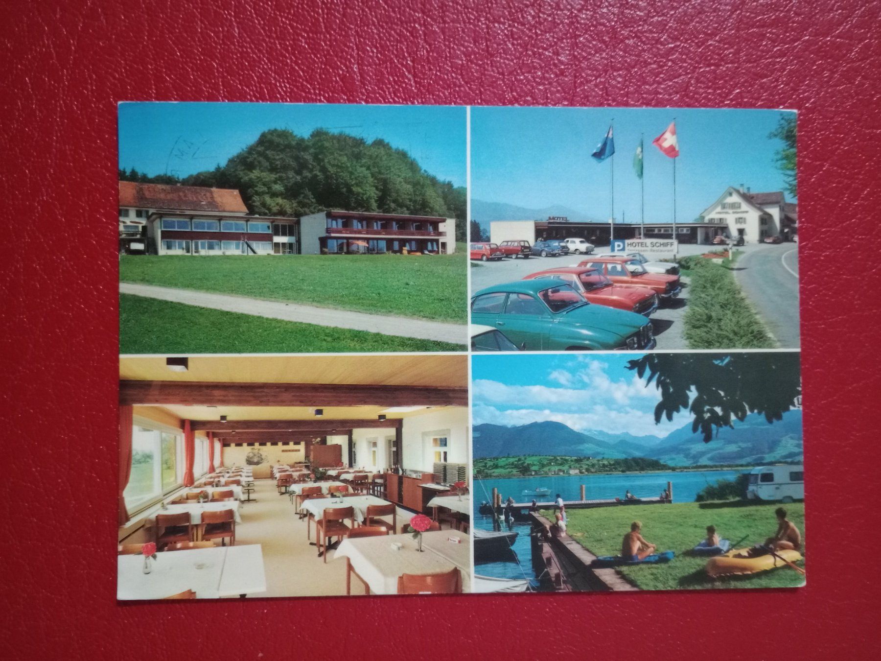 Cartoline postali: Bollingen St.Gallen Hotel Schiff 1978 – Usato da Küttigen venduto da Melisch1000