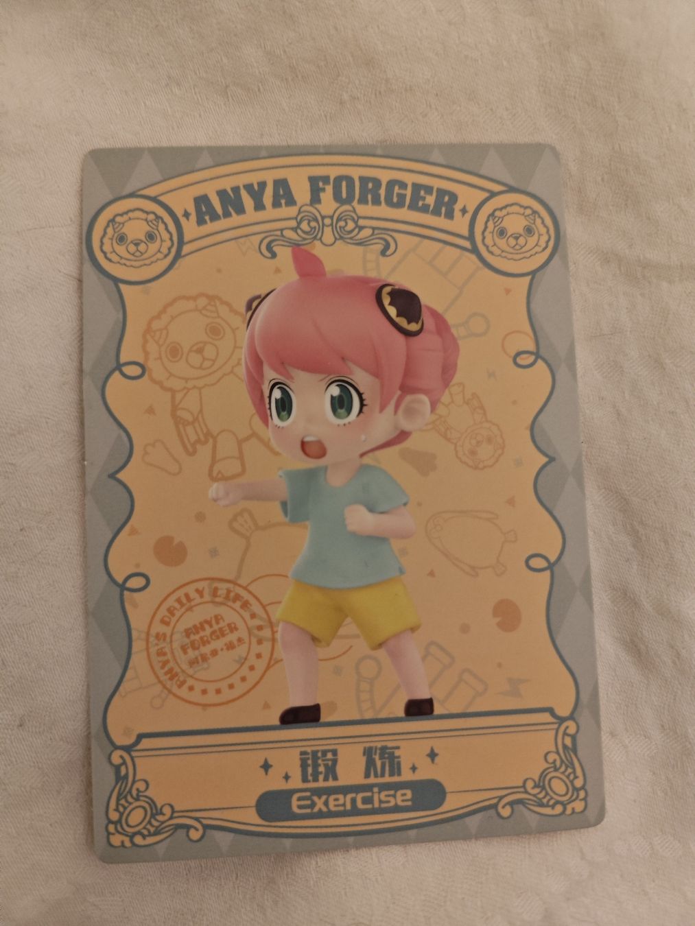 Pop Mart Statuette: Popmart Anya Forger Chibi Figur "Spy x Family" – Usato da Mellingen venduto da Krishi 5