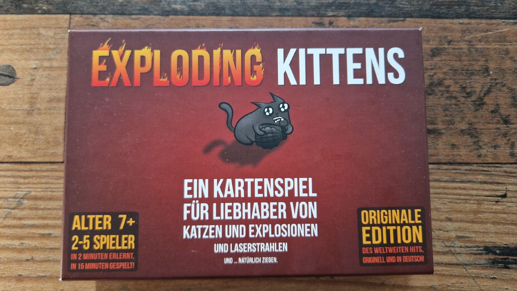 Giochi: Kartenspiel Exploding Kittens Originale Edition deutsch – Usato da Brittnau venduto da Ralfie